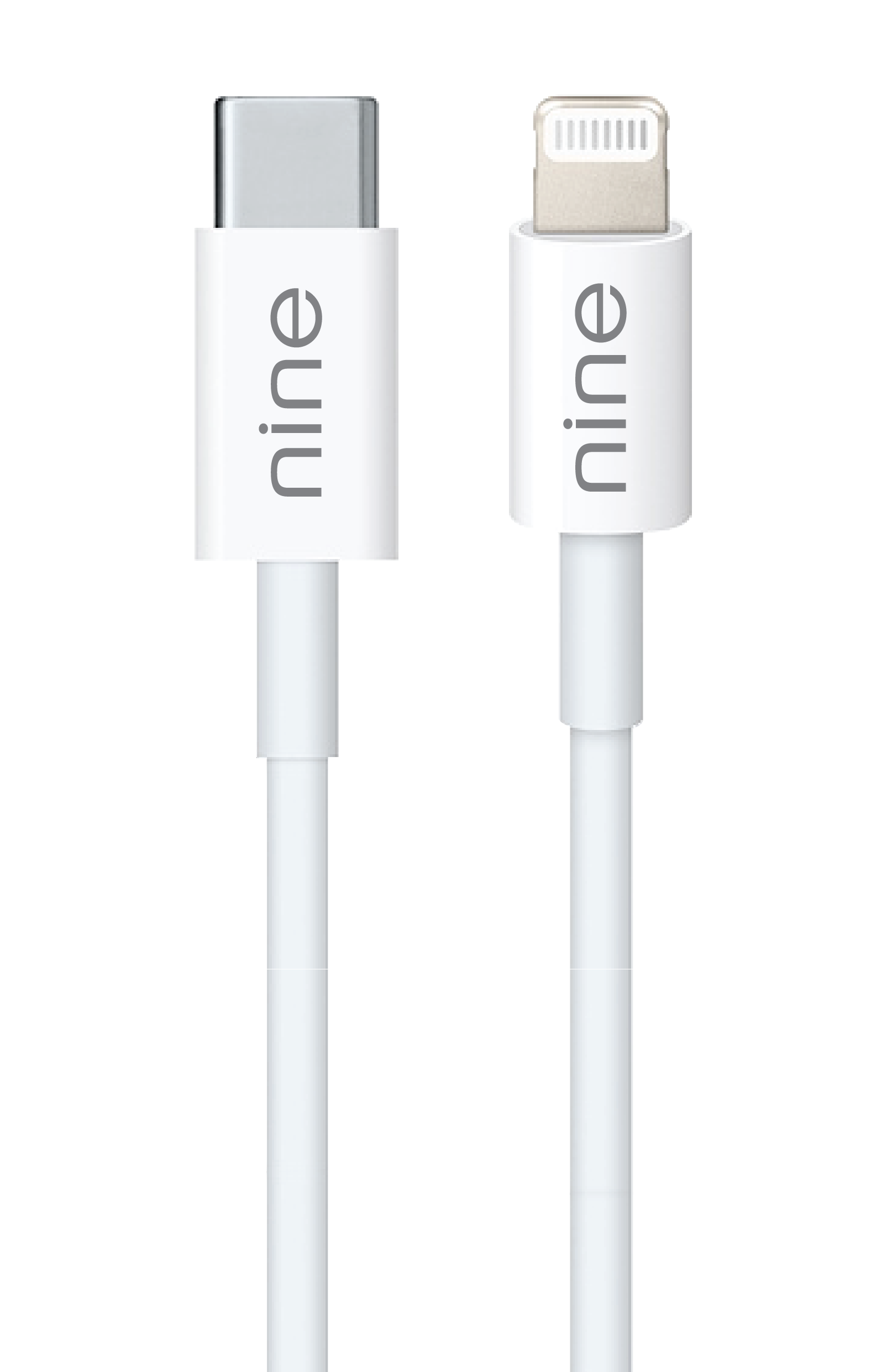 NINE USB C - Lightning PD 18W Cable Essential Series