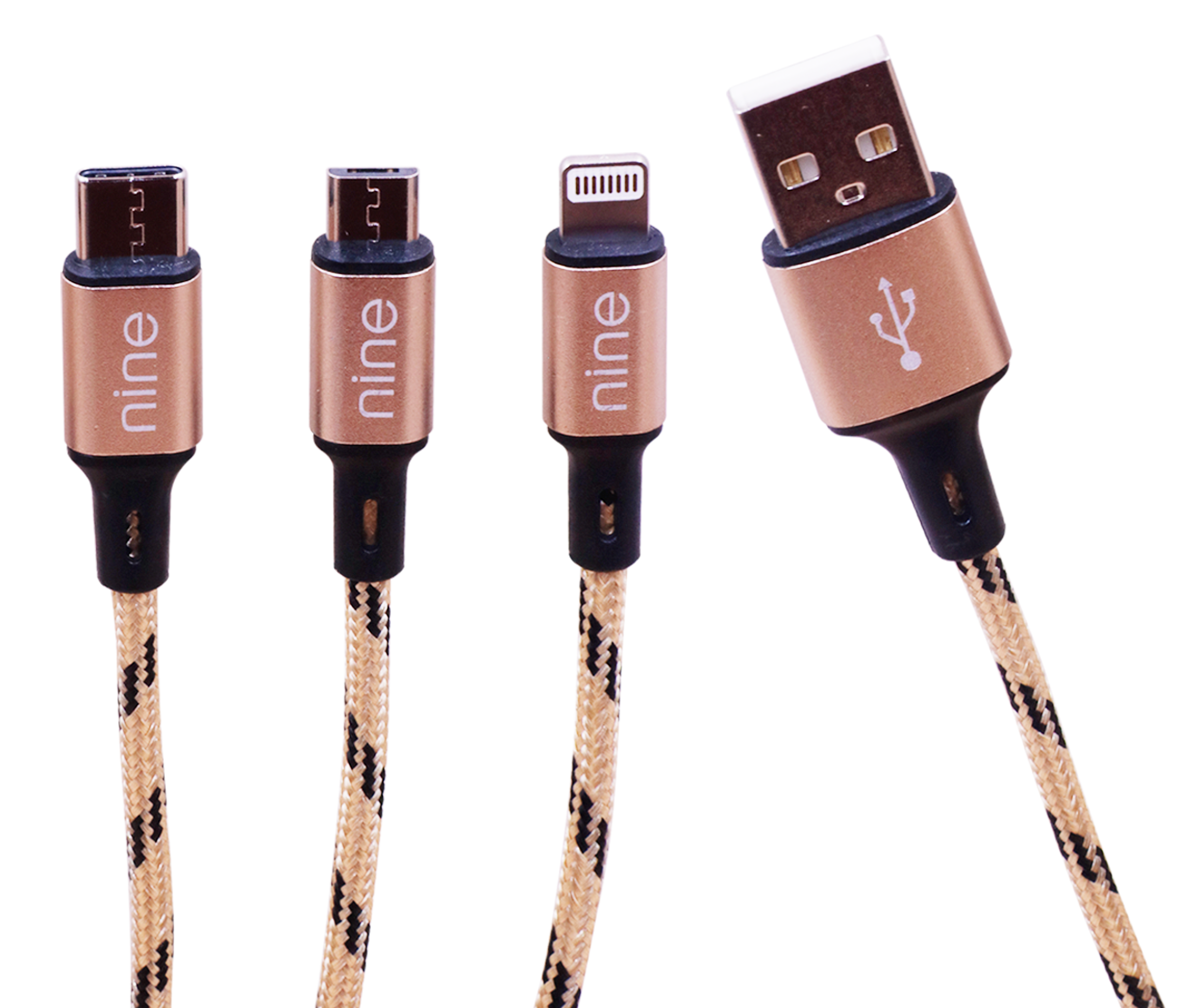 NINE 3-in-1 Multi Charging Cable