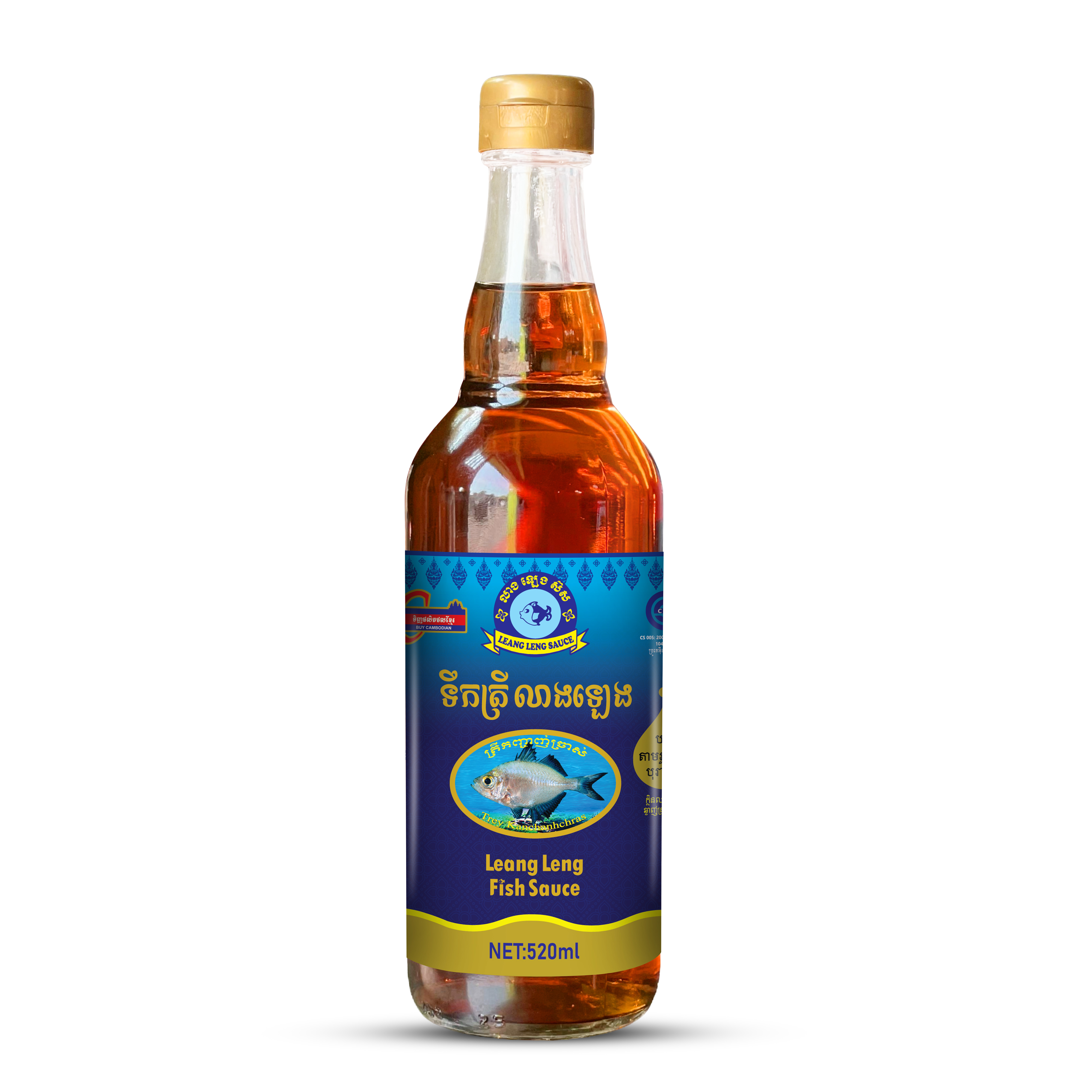 Fish Sauce Leang Leng Blue 520ml