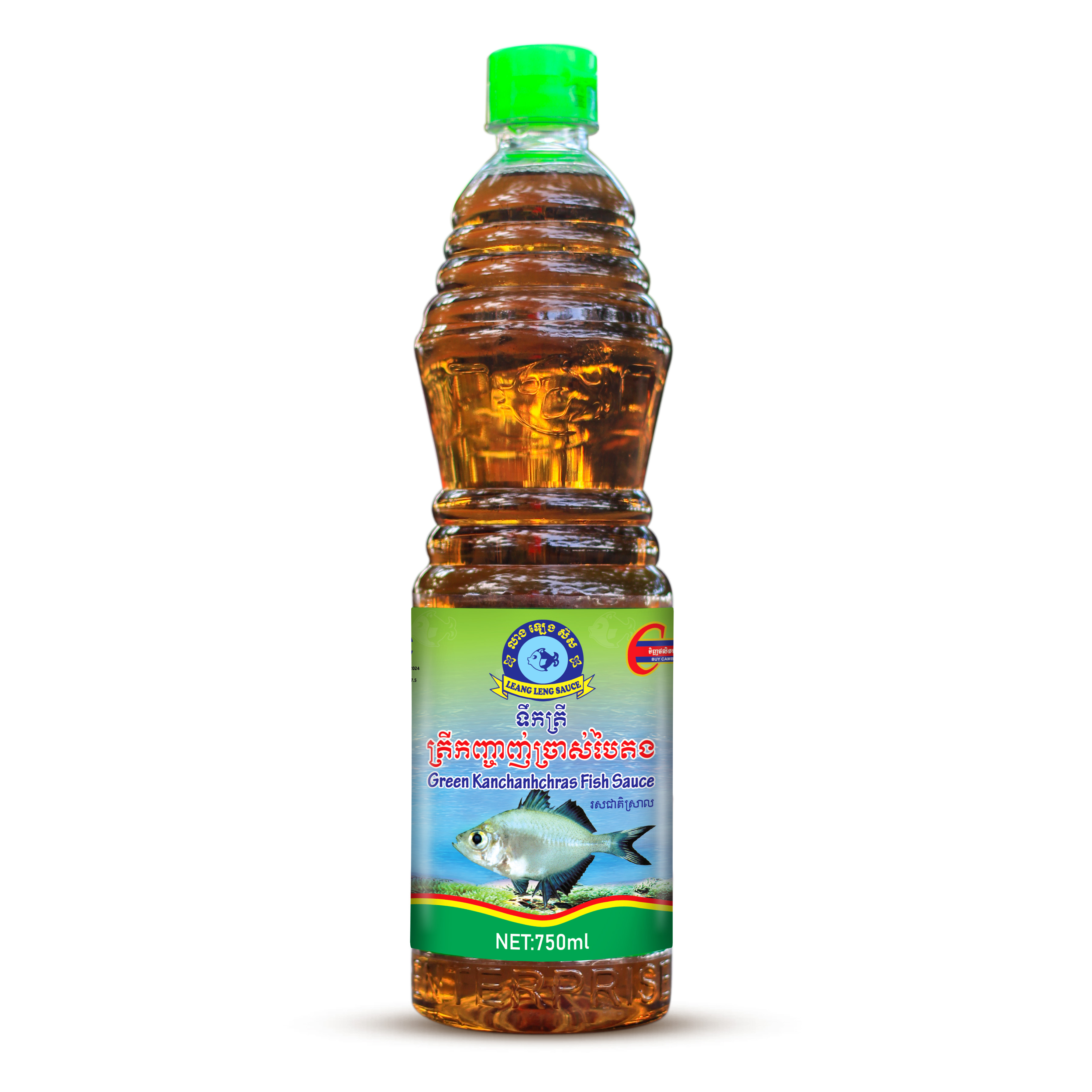 Fish Sauce Leang Leng Green 750ml