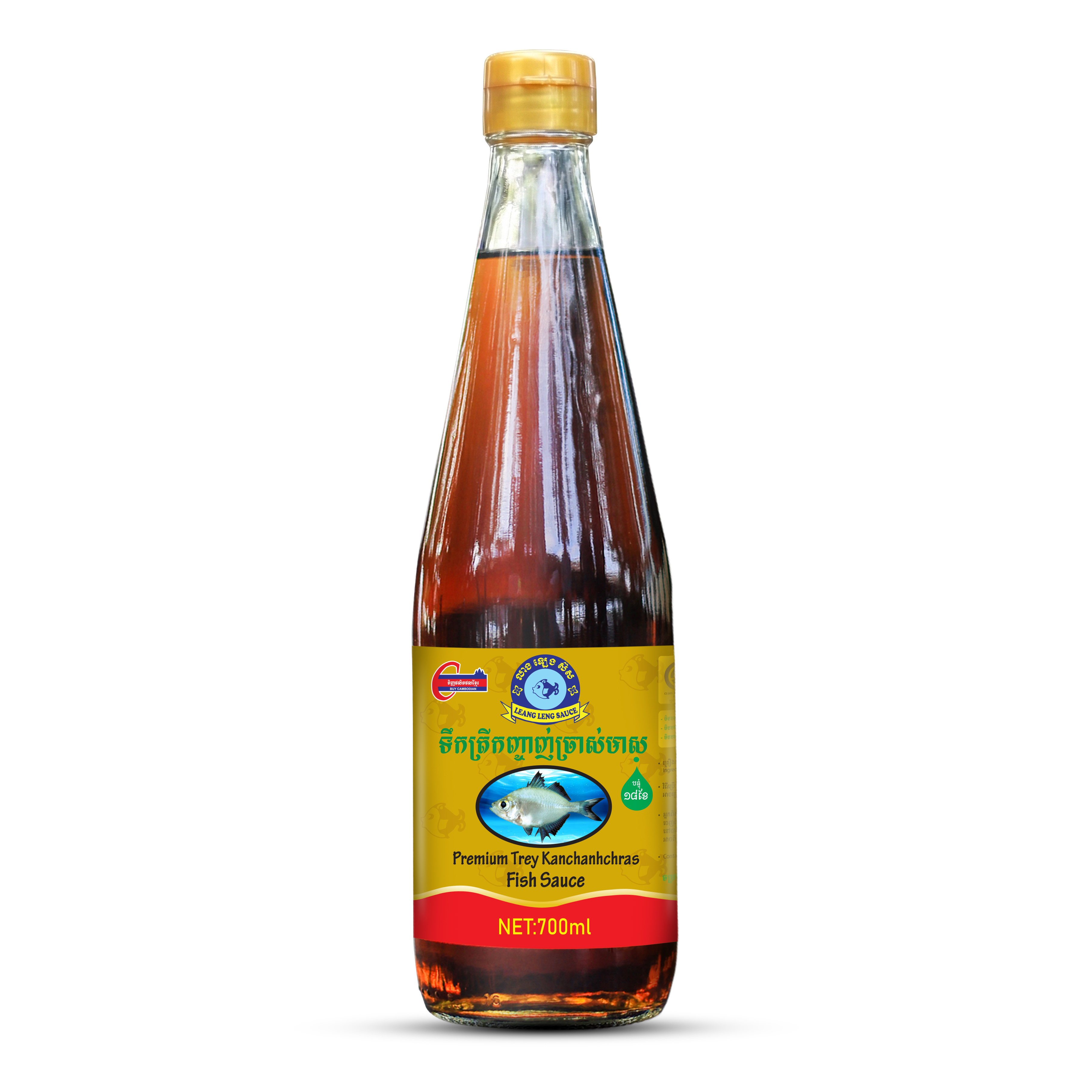 Premium Fish Sauce Trey Kanchanchras 700ml