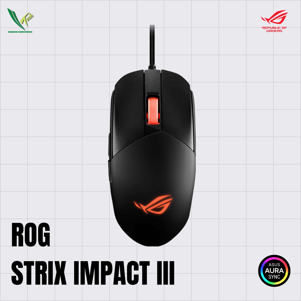 ROG Strix Impact III Gaming Mouse