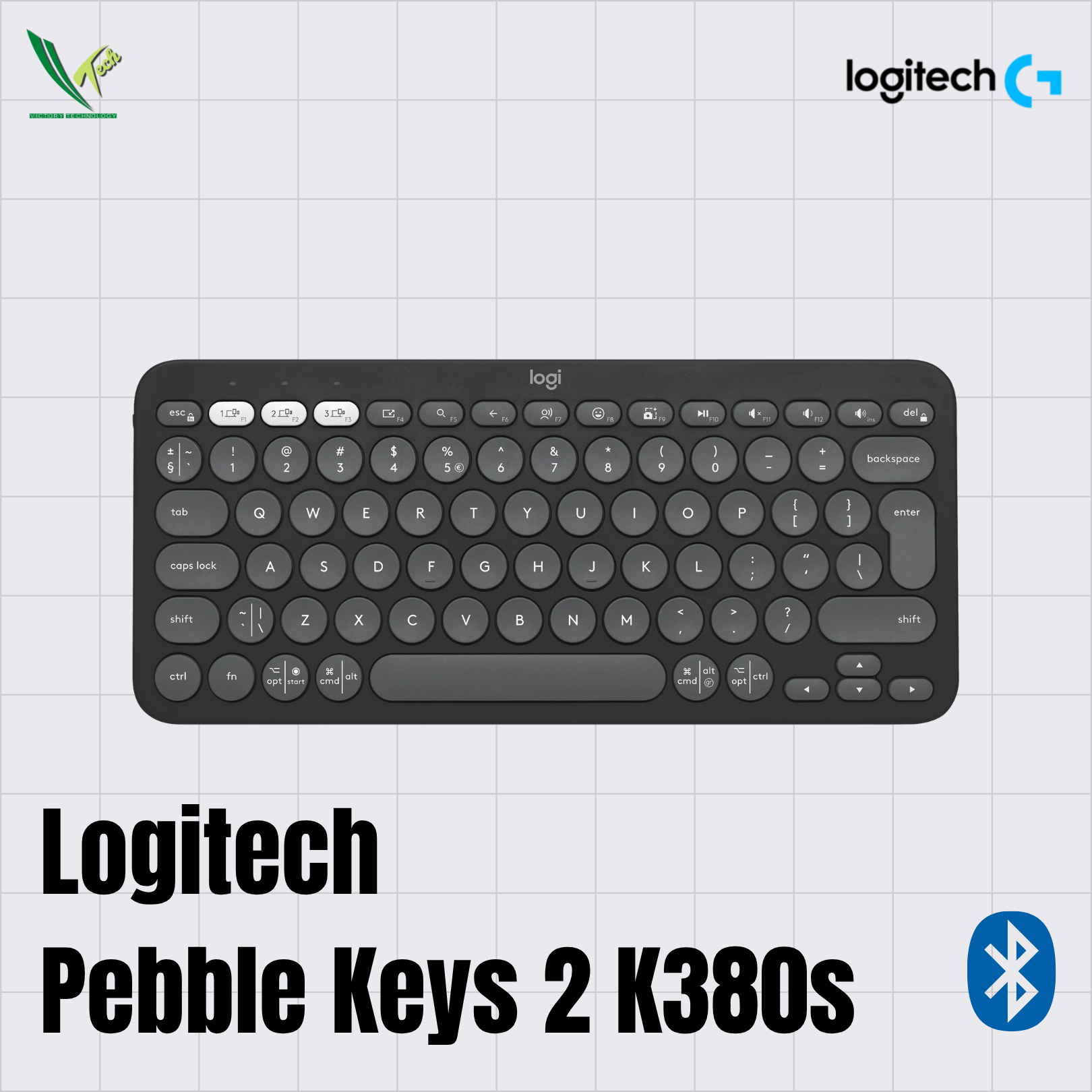 Logitech Pebble Keys 2 K380s