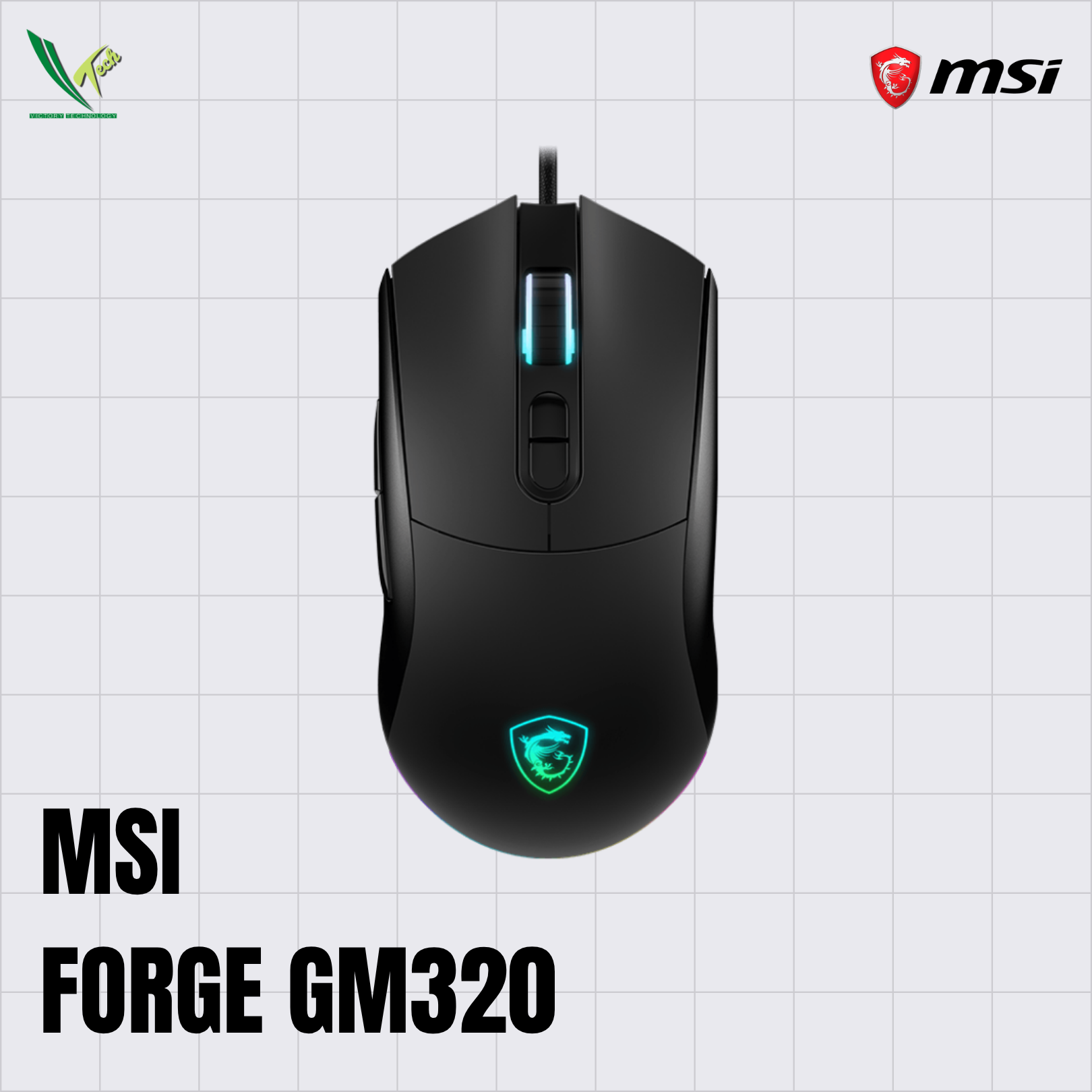 MSI FORGE GM320 GAMING MOUSE