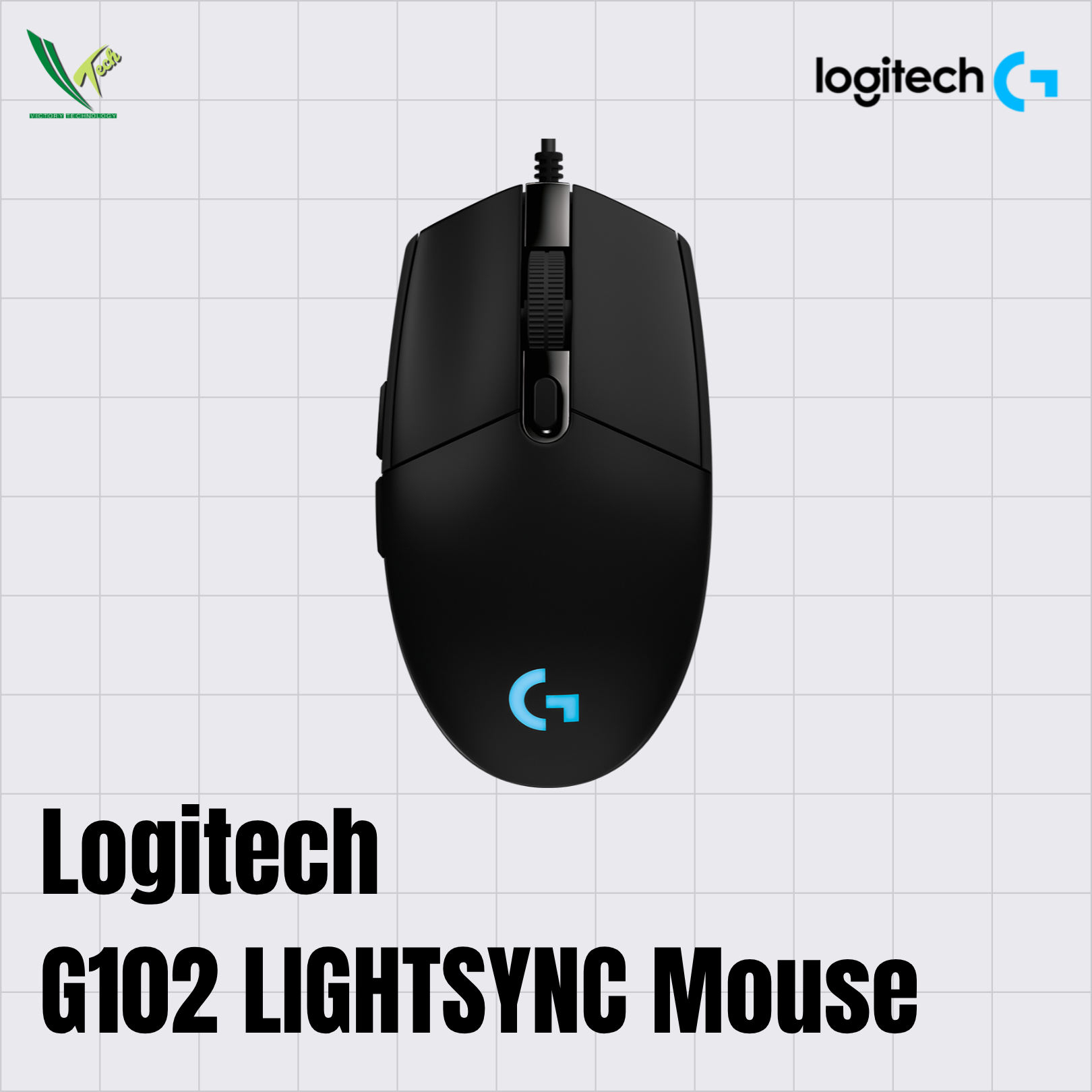 Logitech G102 LIGHTSPEED Black