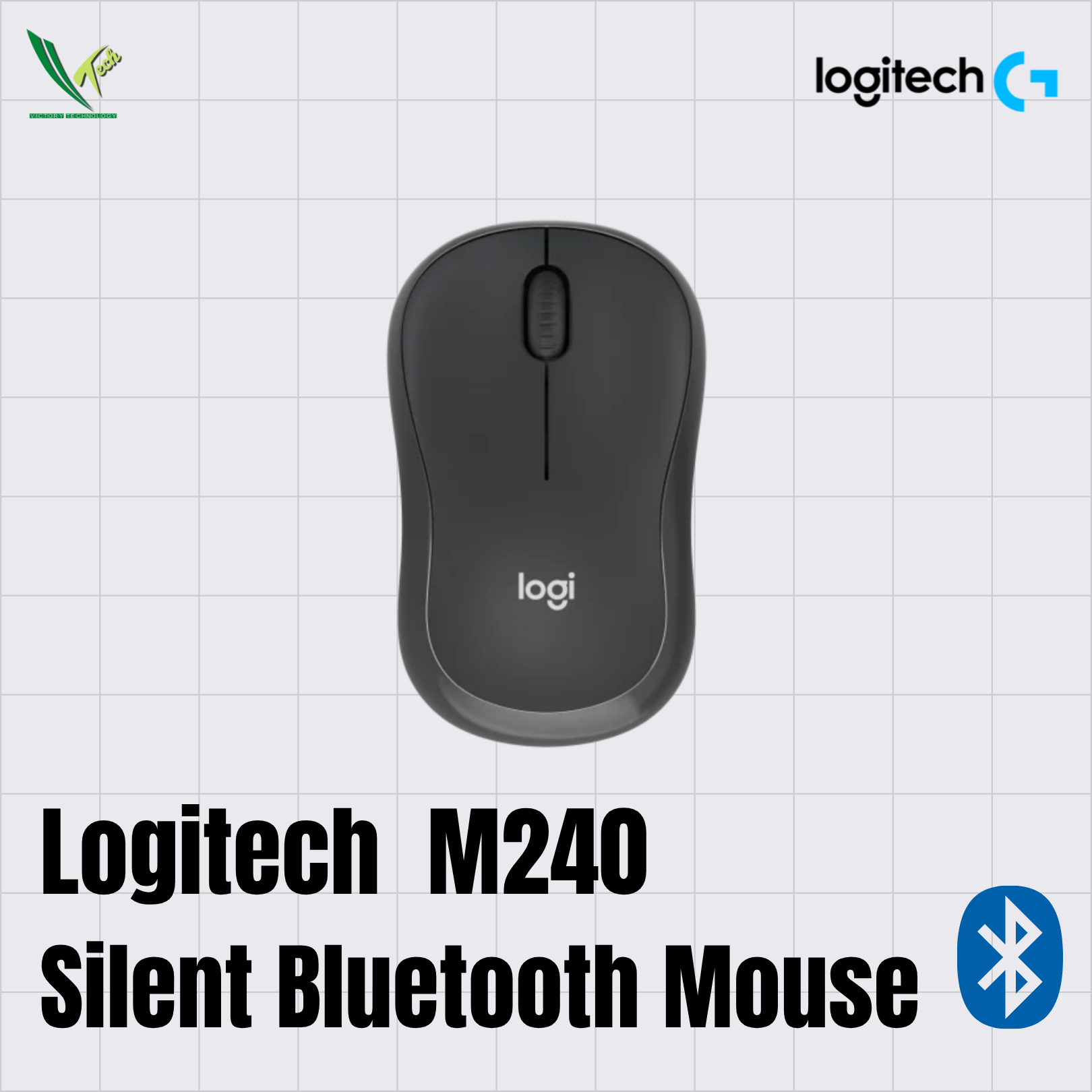Logitech M240 Silent Bluetooth Mouse